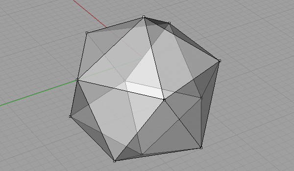 modeling a geodesic sphere