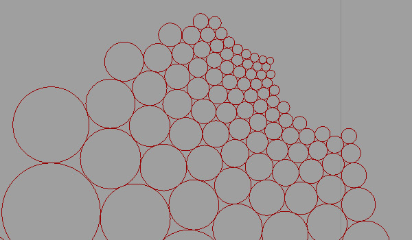 circle packing with conformal mapping