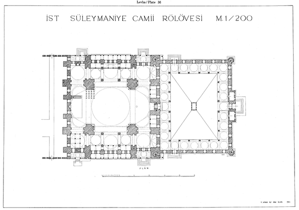 Süleymaniye Mosque sinan, 3d-model