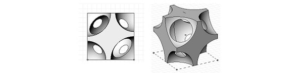 Porous Solids boolean, design-education