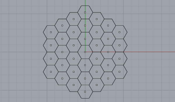 hexagonal grid