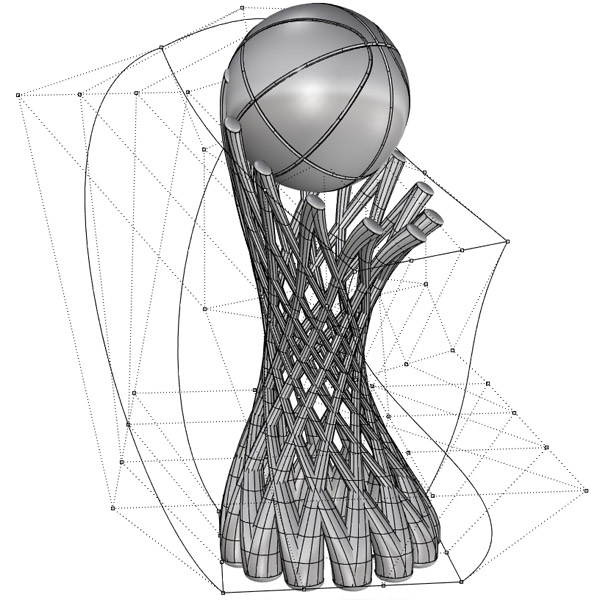 basketball cup design