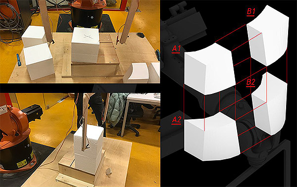 robotic fabrication student project