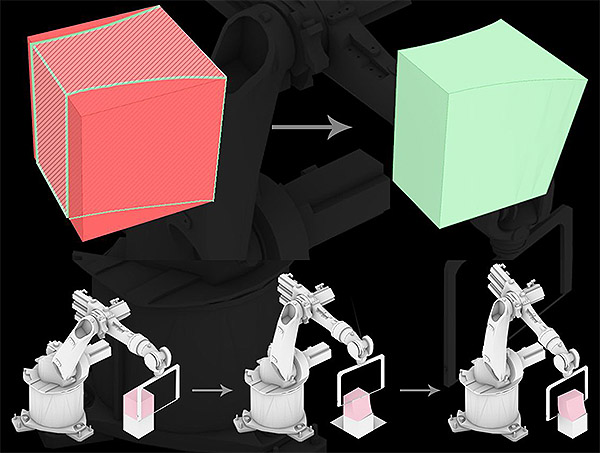 robotic fabrication student project