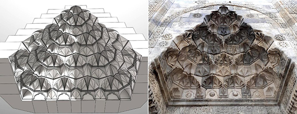 Seljuk muqarnas and its digital reconstruction