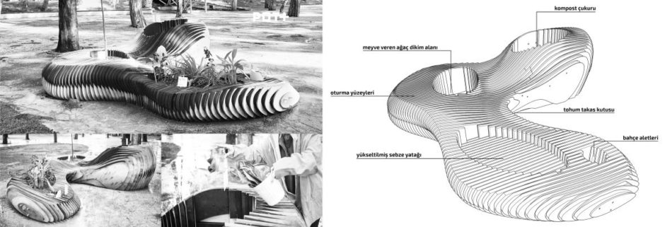 growing an architectural system laser cutting