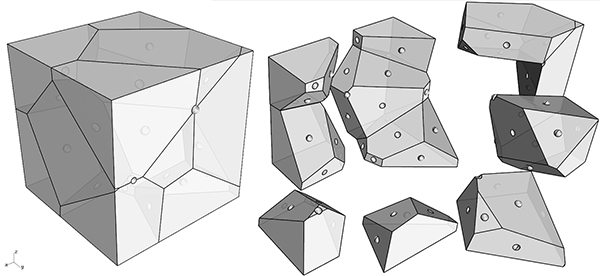 3d voronoi puzzle