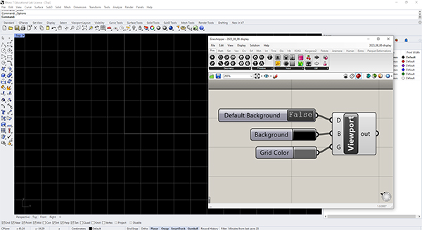 rhino viewport colors