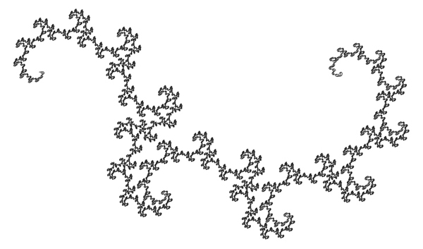 dragon curve fractal