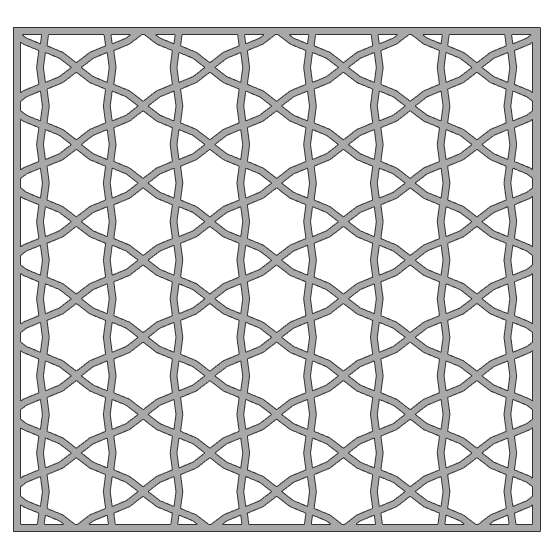 hexagonal star lattice