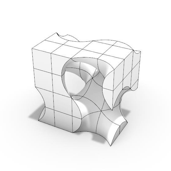 modeling the gyroid solid