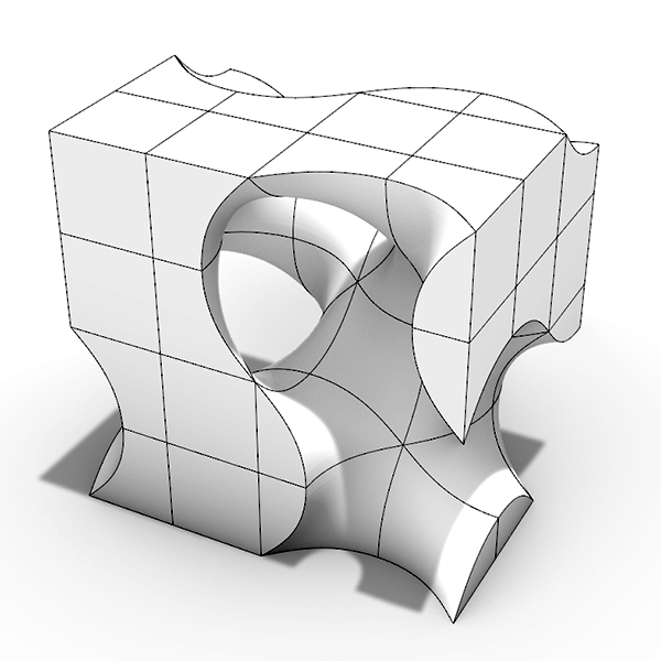 modeling the gyroid solid