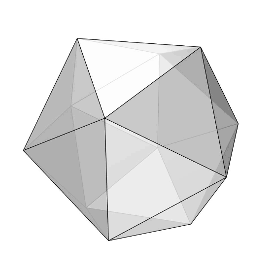 modeling an icosahedron