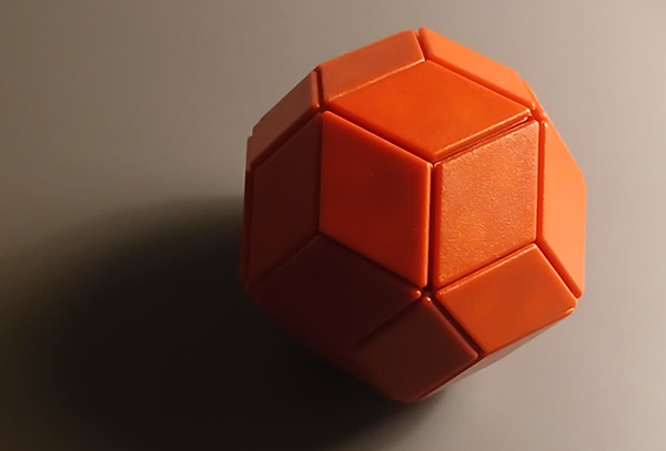 Aesthetics of Rhombic Polyhedra beauty, catalan-solid